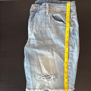 Mossimo Distressed Bermuda Denim Shorts